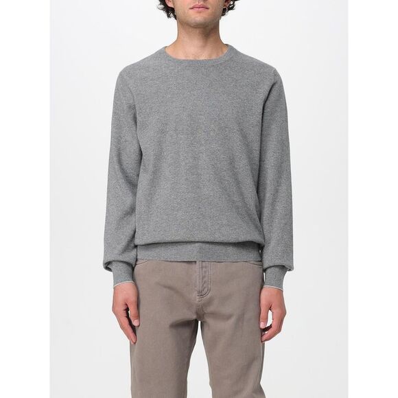Brunello Cucinelli Sweater Men Grey